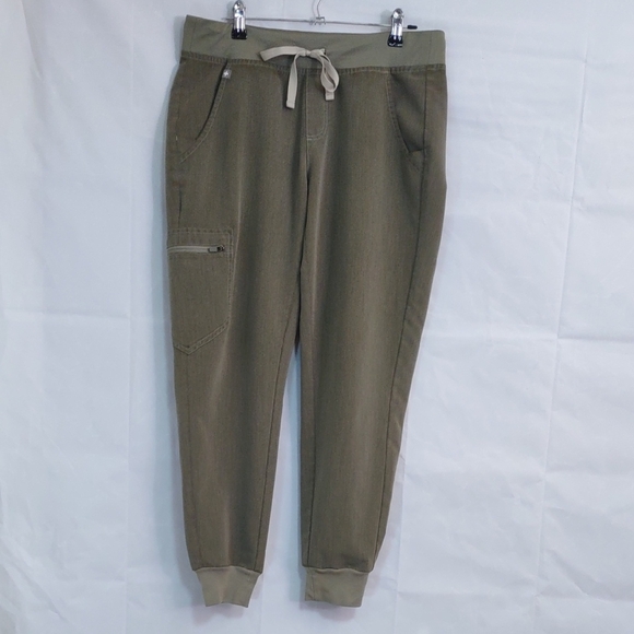 Figs Pants - Figs Zamora Jogger - Heather Olive